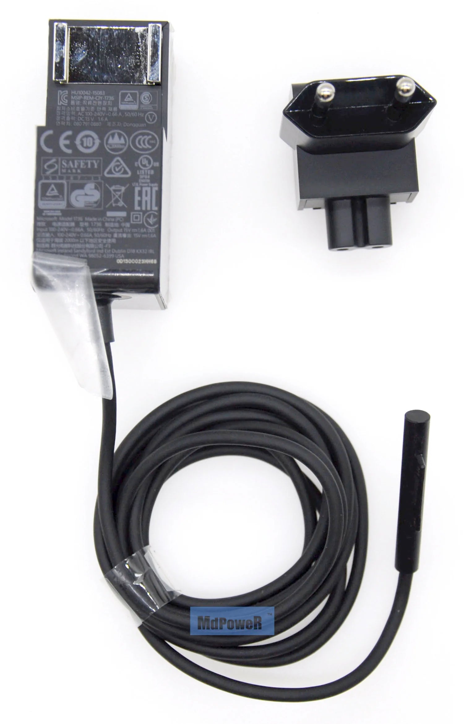 15V 1.6A 24W Charger for Microsoft Surface GO pro4 M3 Portable 1824 1736 Power AC Adapter supply