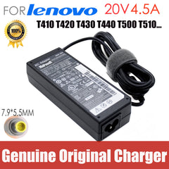 original 20V 4.5A AC Adapter Laptop Charger For Lenovo Thinkpad E420 E430c E545 E425 B480 B490 T420 T430 V480 V580 SL410 T510