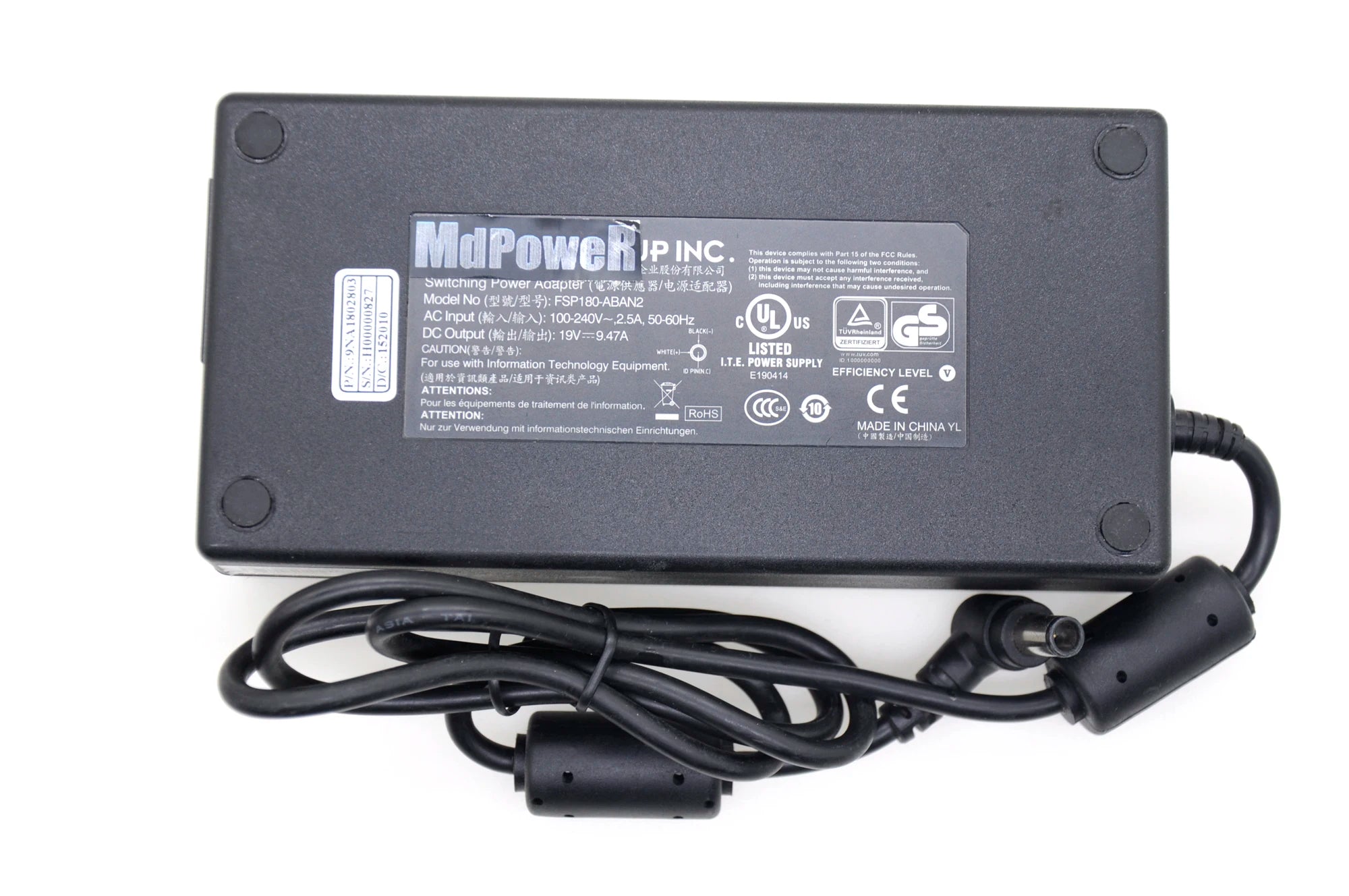 Genuine 19V 9.47A 180W FSP AC Adapter For  FSP FSP180-ABAN1 For ACER AZ3771 Z3620 Z5711 Z3770 Z3771 Power Supply Charger