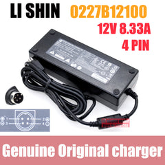 Genuine 0227B12100 12V 8.33A Li Shin Power Supply Charger EA11001E 0415B20180 For nas qnap TS-419P II NAS delta EA11003E adapter