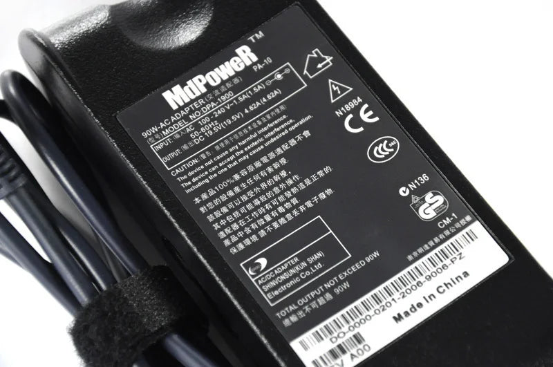 MDPOWER For DELL Latitude E5530 E6230 E6330 Notebook laptop supply power AC adapter charger cord 19.5V 4.62A 90W