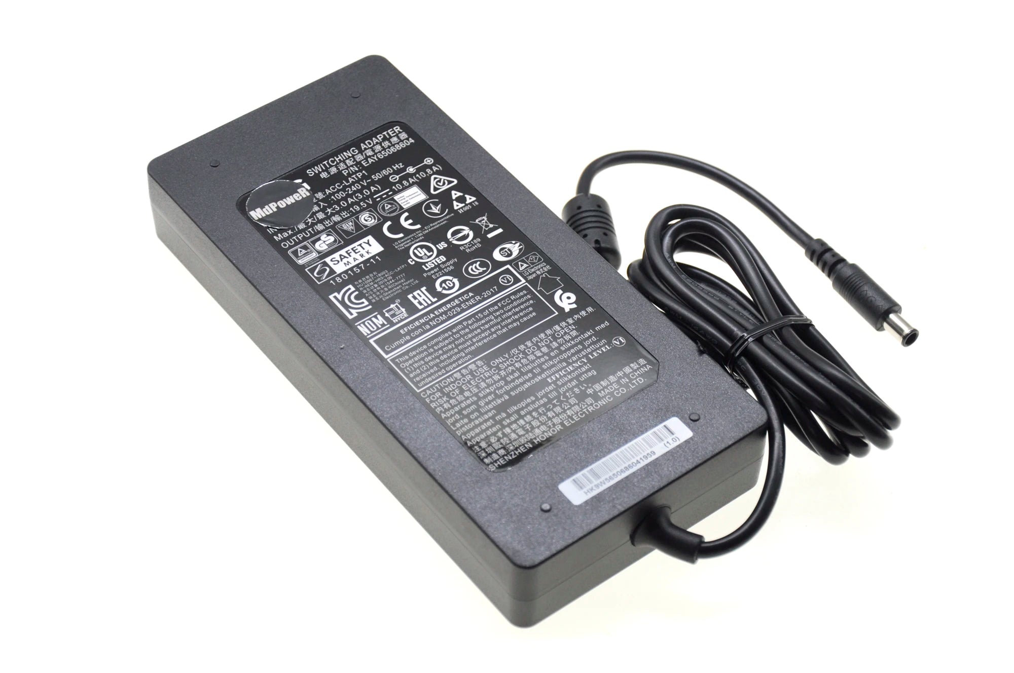 Genuine ACC-LATP1 19.5V 10.8A 210W ADS-150KL-19N-3 EAY65068604 AC Adapter For LG 32UD99 32BL95U Laptop Power Supply Charger