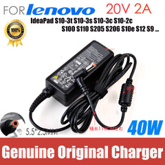 original 20V 2A 40W For Lenovo IdeaPad U300s S400 U460 U310 S300 U400 S405 U300 U410 U460s S9 S10 laptop ac adapter charger
