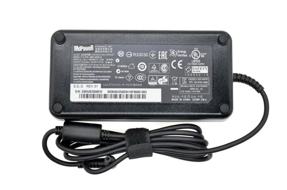 Genuine ADP-150VB B 19.5V 7.7A 150W Laptop Adapter Power Supply For MSI GS60 Ghost Pro-606 GS70 Stealth 2PE-430AU GE62 Adapter