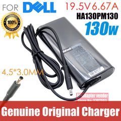 Genuine For Dell 130W 19.5V 6.67A XPS 15 9530 9550 9560 PRECISION M3800 0RN7NW HA130PM130 DA130PM130 06TTY6 laptop AC adapter