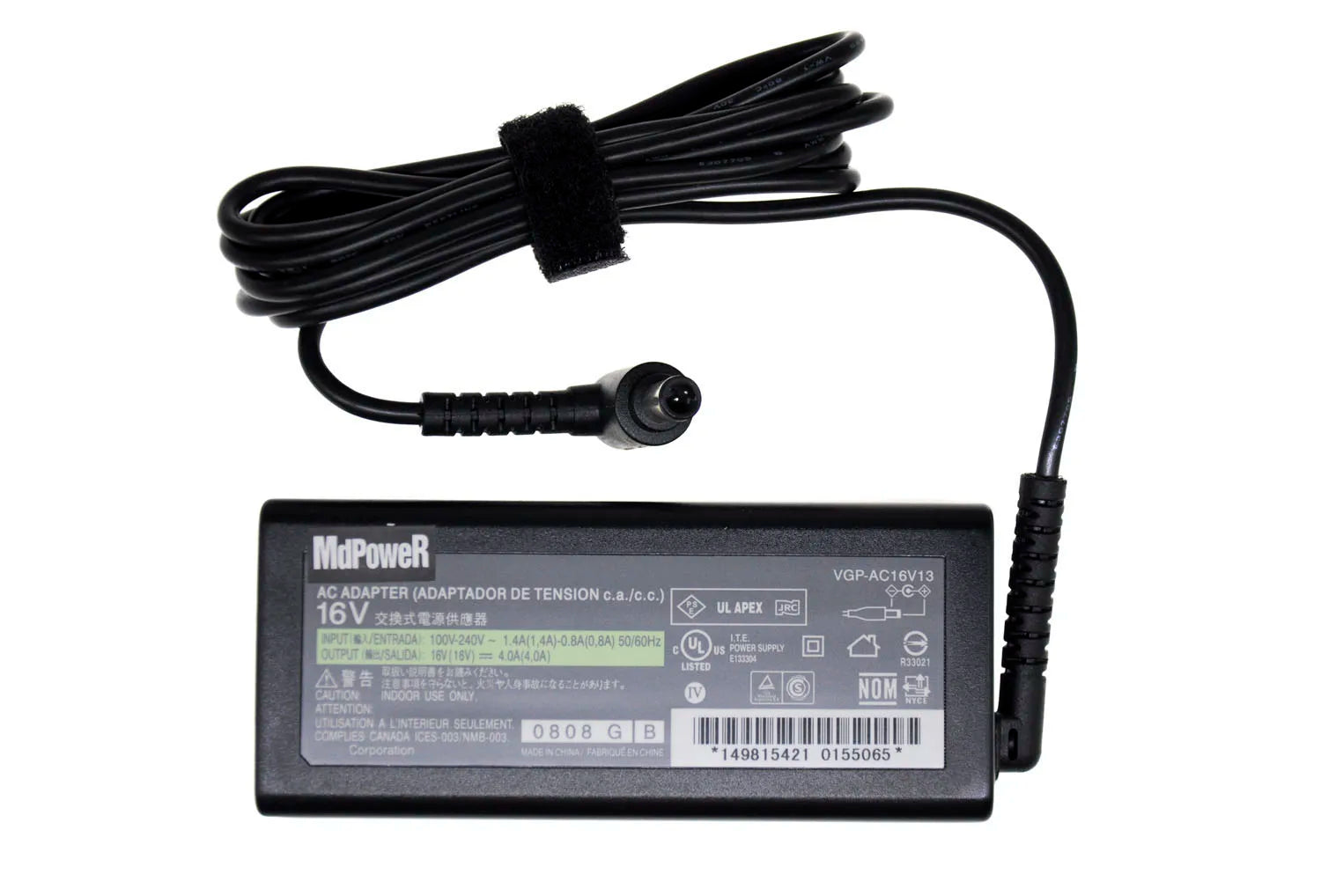 For SONY 16V 4A VGP-AC16V8 AC16V7 AC16V13 laptop supply power AC adapter charger PCGA-AC51 PCGA-AC5E PCGA-AC16V1 VGP-AC16V6