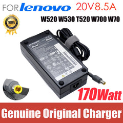 For Lenovo Thinkpad 20V 8.5A W520 W530 170W 42T5284  Notebook laptop supply power AC adapter charger cord