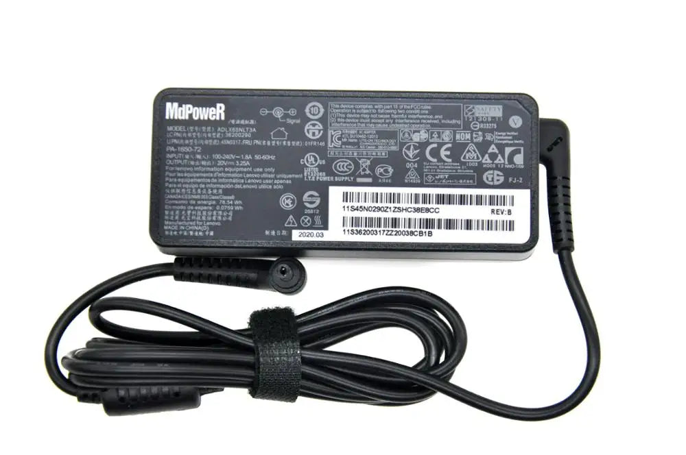 Original 20V 3.25A 65W 4.0*1.7 charger FOR lenovo yoga 710s 510s 310s-14 AC adapter power supply adlx65clge2a
