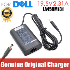 Original 19.5V 2.31A Laptop AC Adapter for Dell XPS13 9350 9360 9343 9350 9360 9365 7437 LA45NM140 HA45NM140  4.5*3.0 charger