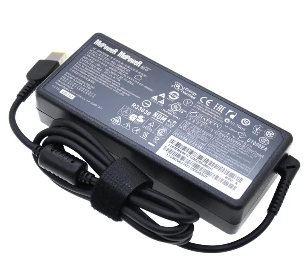Original 20V 6.75A 135W For Lenovo Thinkpad T440p Y50-70 Y50-70 T440p T450p T460p T530 T540 T540p Laptop AC adapter Charger