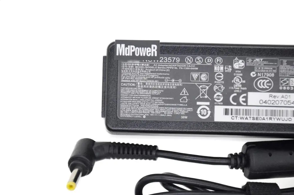 Original 19V 1.58A 30W 4.0x1.7mm AC adapter laptop charger For HP Mini 110 210 700 730 1000 1033 PPP018H 493092-003 496813-001