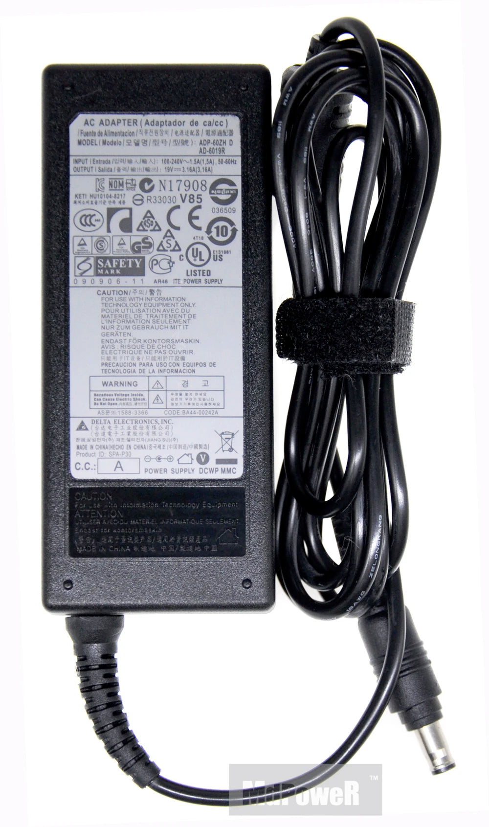 Original AD-6019R 60W 19V 3.16A AC Adapter Charger Power Supply For Samsung NP305E5AI R423 RV411 RF411 PA-1600-66 PCGAD-6019