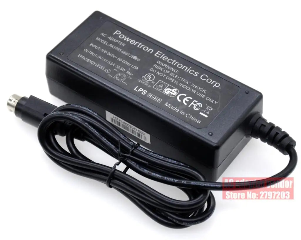 Genuine 5V 6.5a ACP70 PEC ac power adapter ACP075EU PA1065-050T2B650 for dell D3000 XPS DOCKING STATION ACP075EU ACP70 charger