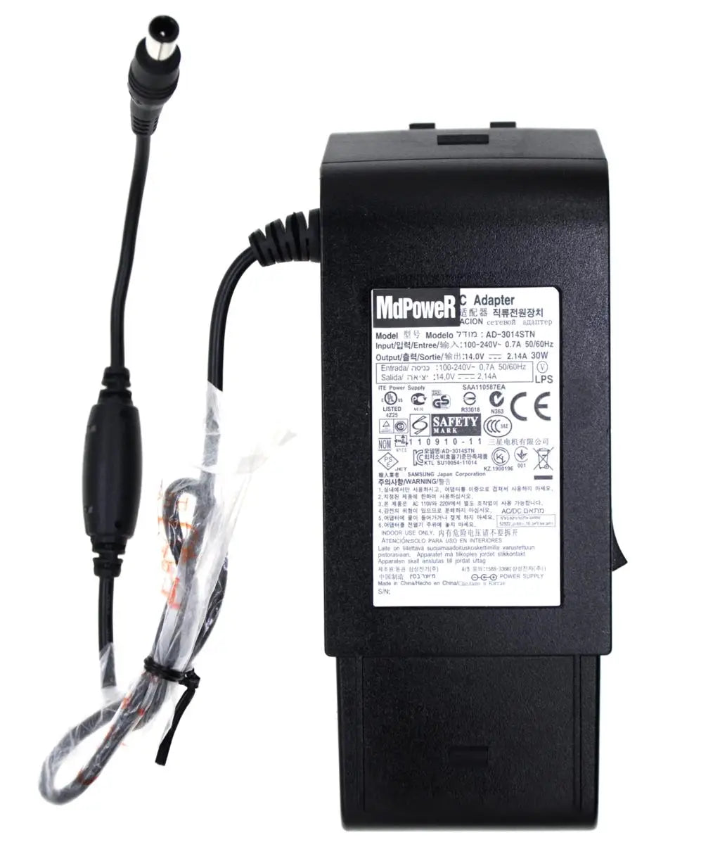 Original For Samsung LCD SyncMaster AC adapter charger Power supply AD-3014STN 14V 2.14A  S22B150N S22B360H S23A300 S24A350