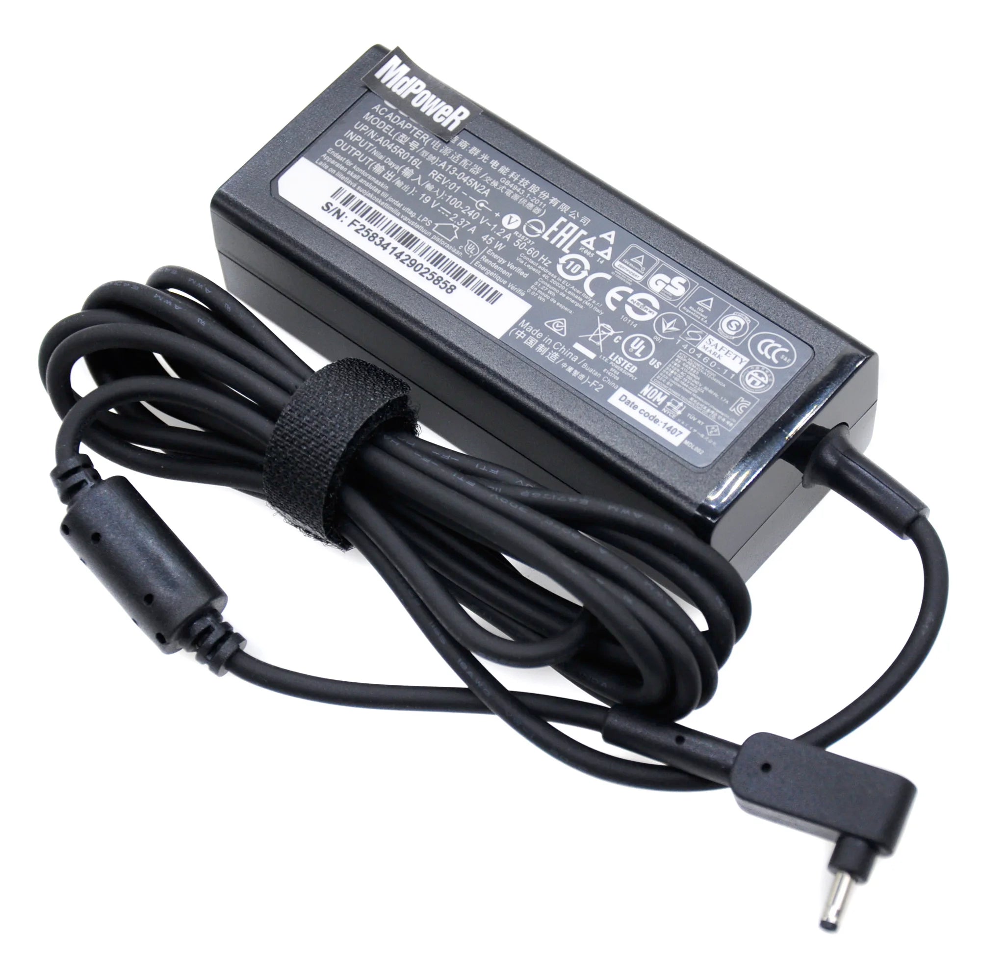 Original For ACER 19V 2.37A 45W 3.0*1.1mm laptop AC adapter charger Swift 3 SF314-52G SF314-54  SP315 Switch 3 SW312 ADP-45HE B