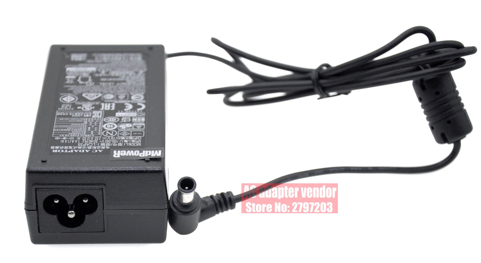 Original new FOR LG LCD monitor LED TV 19V 2.53A LCAP35 AC adapter Power supply Charger cord