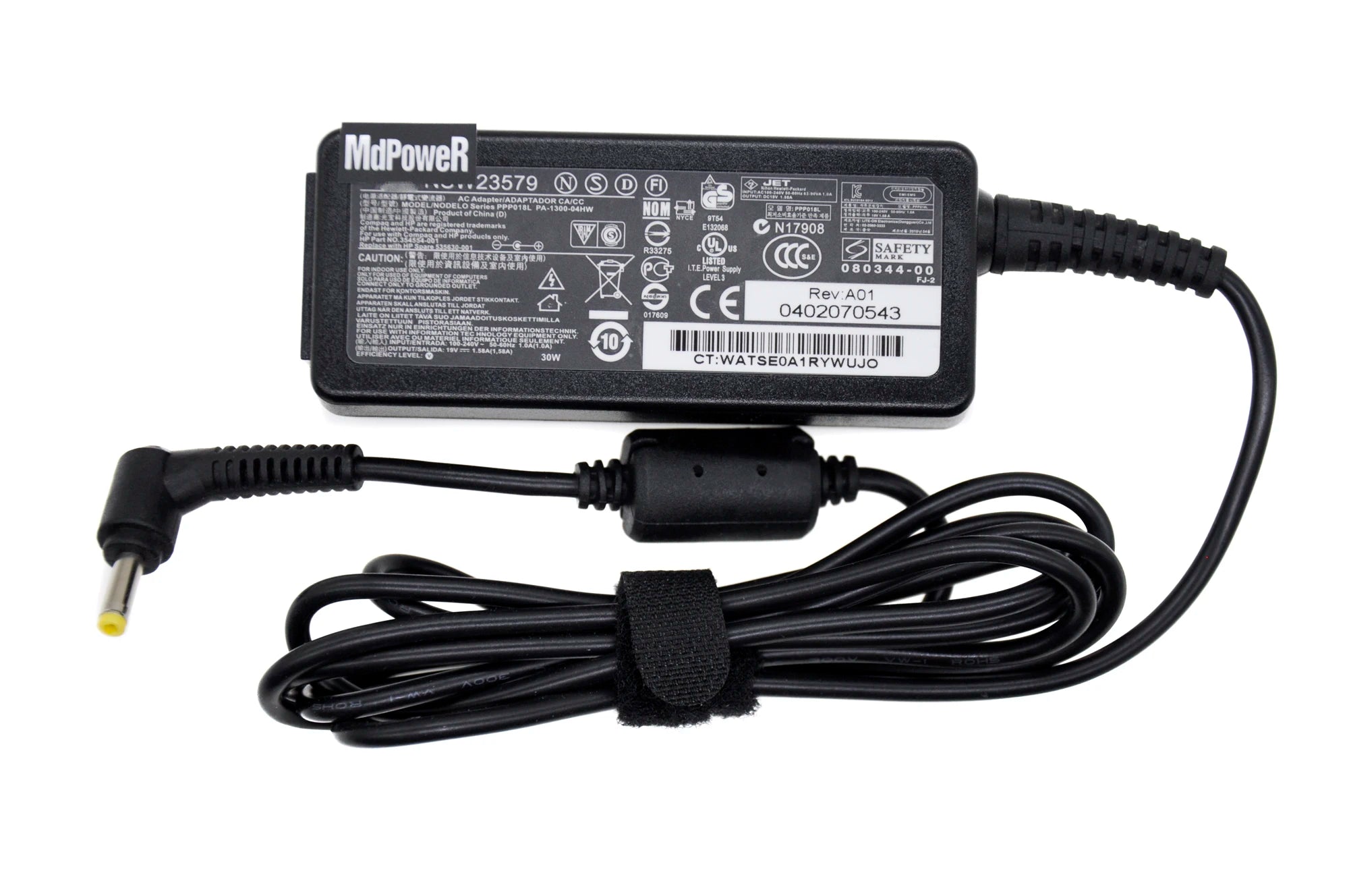 Original 19V 1.58A 30W 4.0x1.7mm AC adapter laptop charger For HP Mini 110 210 700 730 1000 1033 PPP018H 493092-003 496813-001