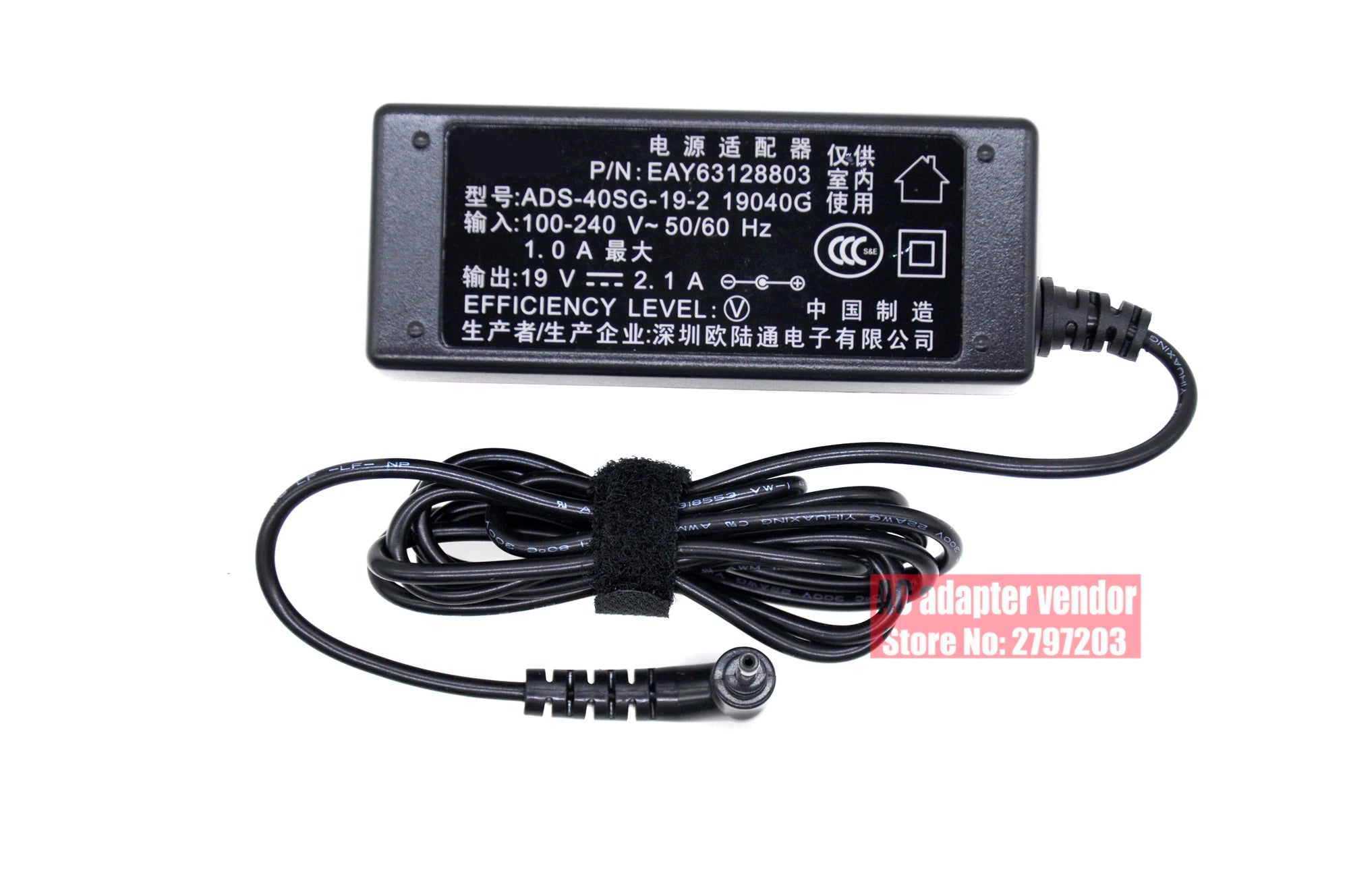 brand new FOR LG Laptop 19V 2.1A ADS-40SG-19-2 19040G 3.0mm*1.0mm AC adapter Power supply Charger cord EAY63128601 GRAM 15Z980-A