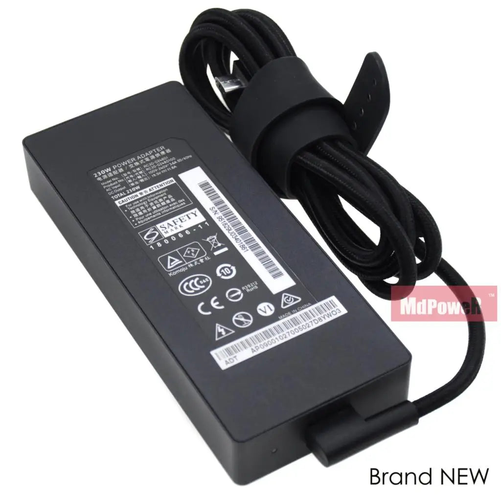 Genuine RC30-024801 AC power Adapter For Razer Blade 15 RZ09-03006E92 RZ09-02386W92 19.5v 11.8A 230W gaming Laptop Adapter