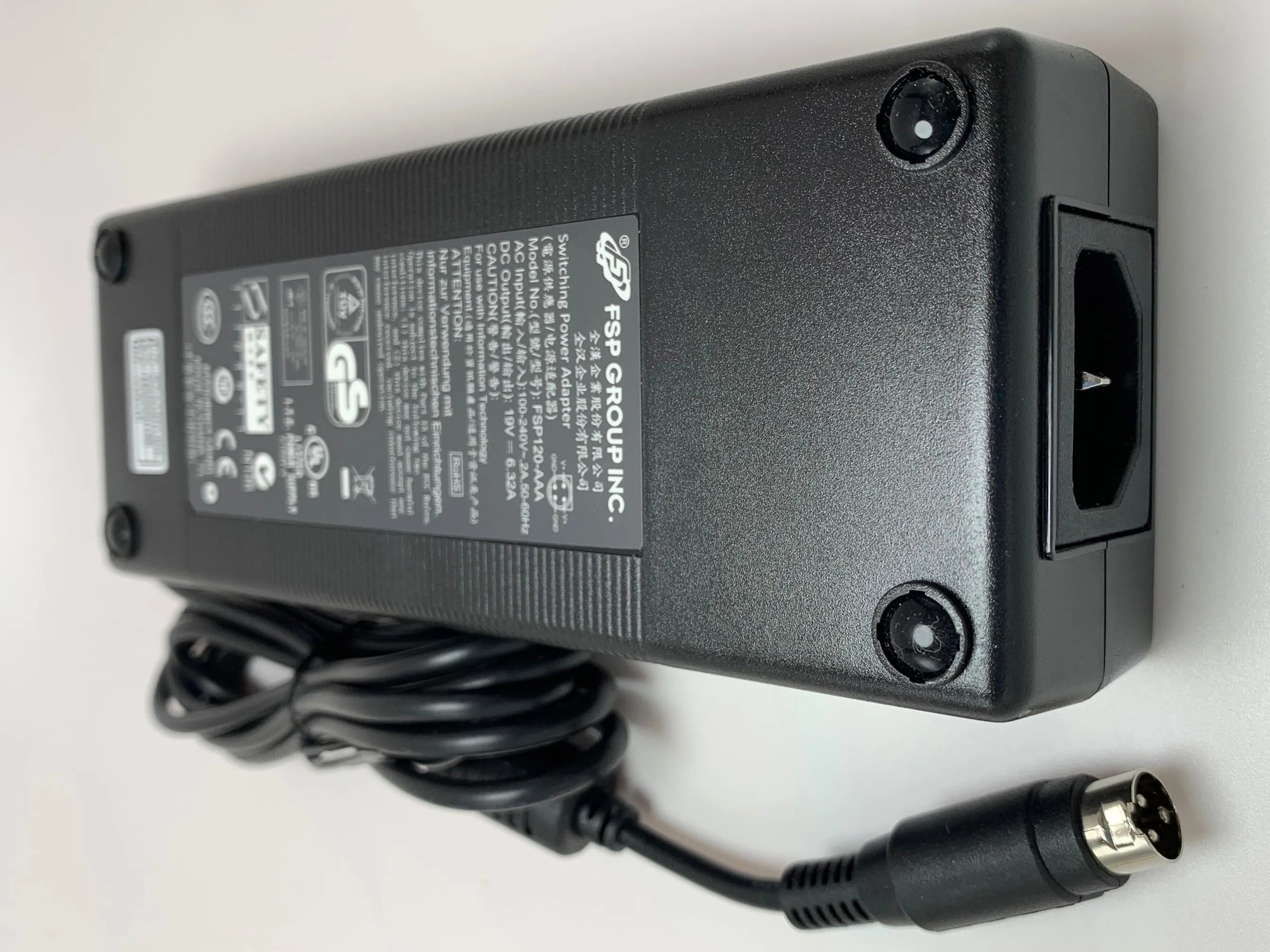 Genuine FSP FSP120-AAB FSP120-AAV 19V 6.32A 120W AC Adapter Charger Power Supply for ASTERISK MPC-424 THECUS N4200ECO pro 4PIN