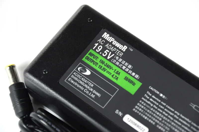 MDPOWER For SONY VIAO VGN-CR31/P CR31/W CR322H Notebook laptop power supply power AC adapter charger cord 19.5V 4.7A