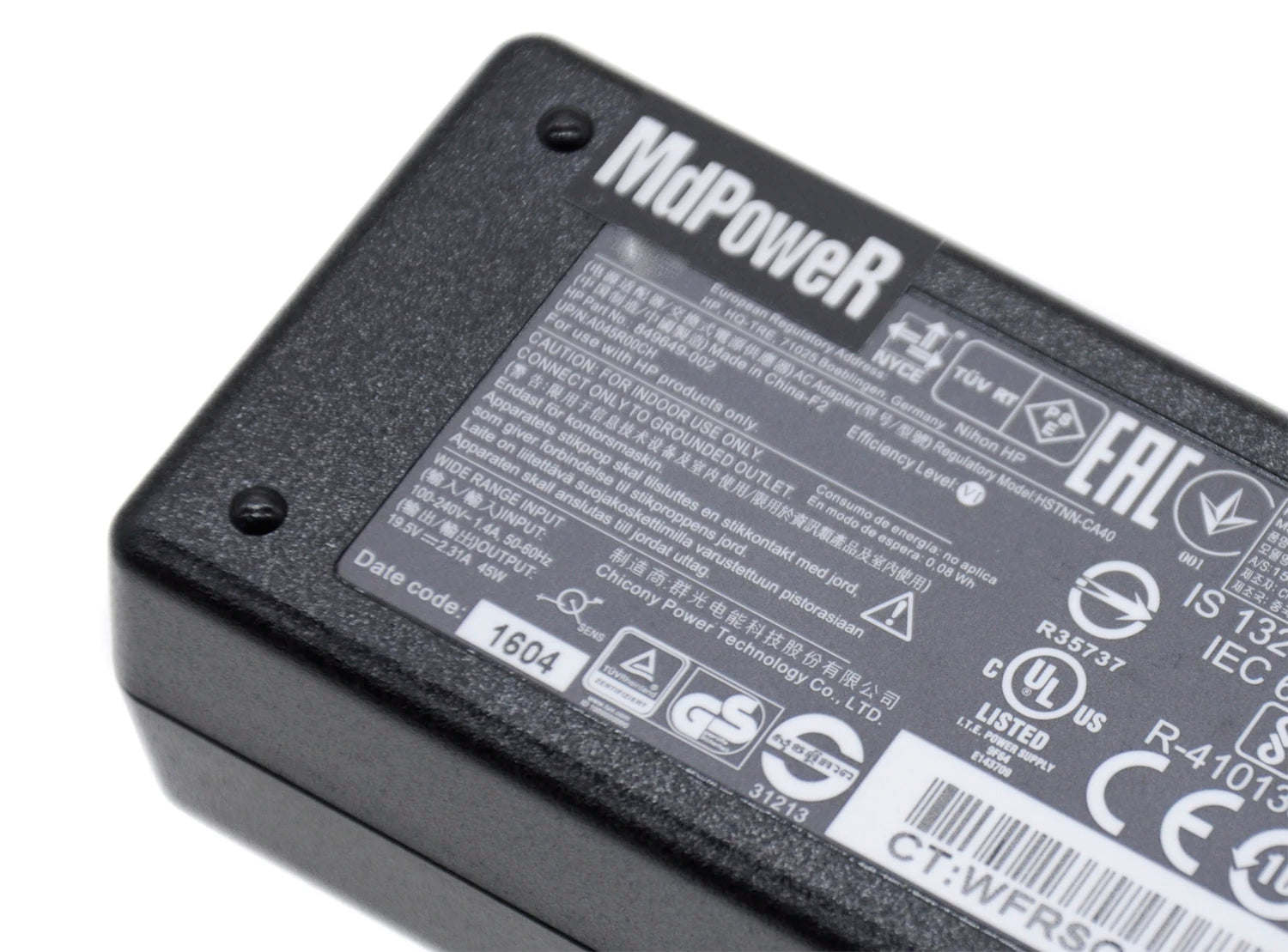 Original 19.5V 2.31A 45W FOR HP TPN-C126 TPN-Q167 HSTNN-DA40 450 G5 TPN-W125 TPN-LA03 TPN-DA16 laptop AC adapter charger supply
