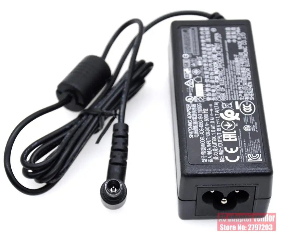 new Original FOR LG 19V 1.7A ADS-40SG-19-3 19032G AC adapter Power supply Charger cord