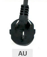 1M 1.5M EU US AU UK  plug Universal laptop charger plug power adapter cord cable for laptop