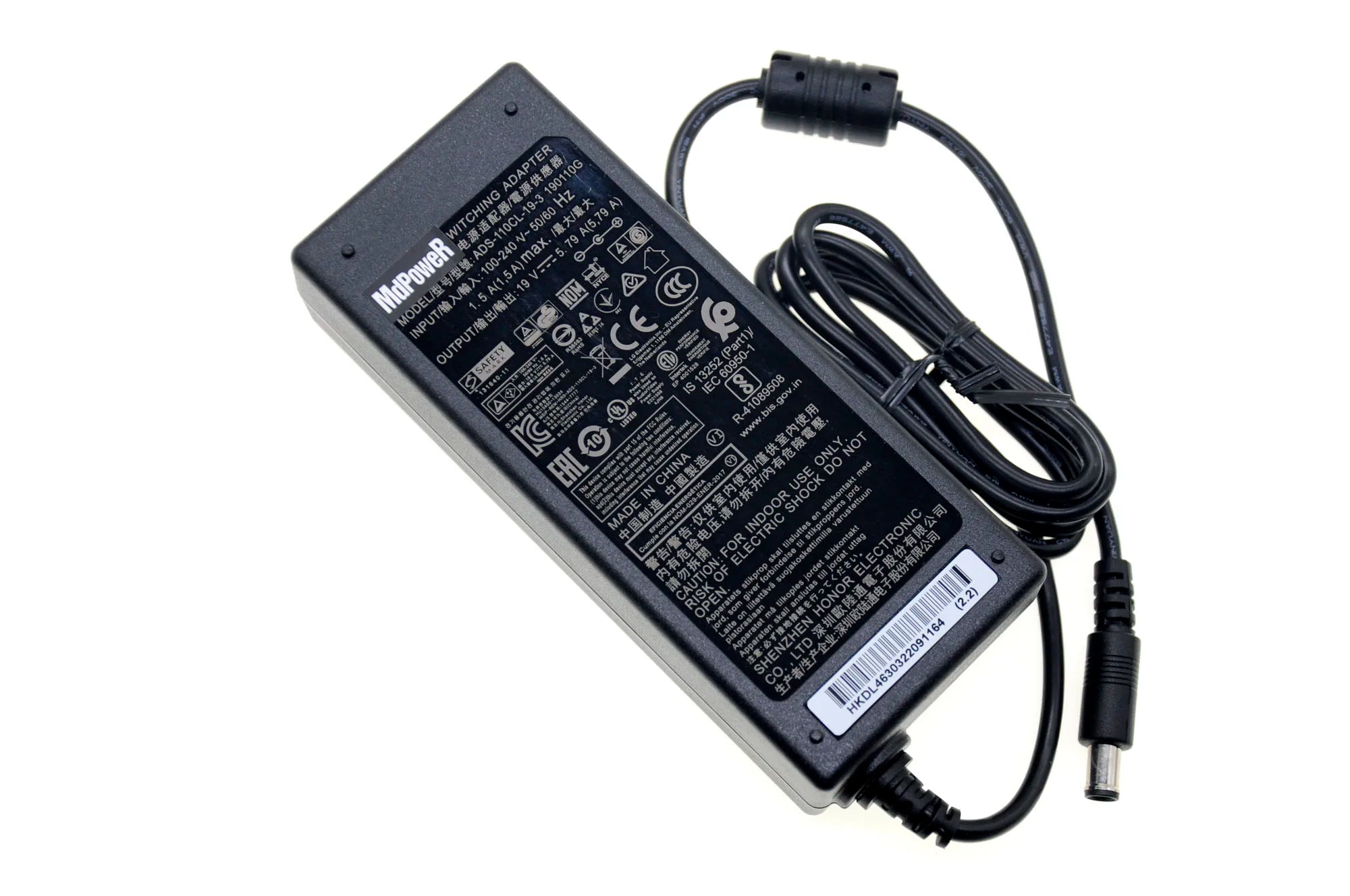 new Original FOR LG 19V 5.79A 34UC98 ADS-110CL-19-3 190110G AC adapter Power supply Charger cord