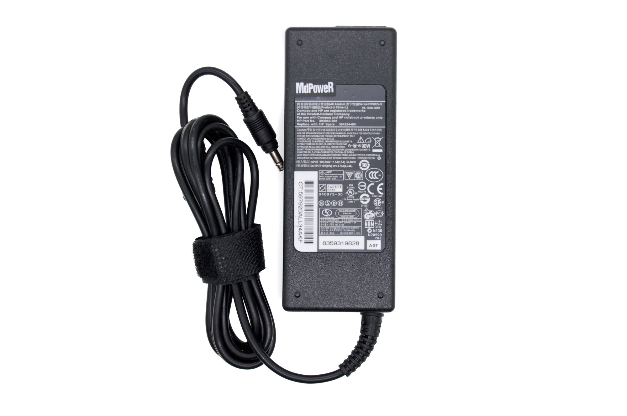 Original 19V 4.74A 90W 4.8x1.7mm Ac adapter laptop charger For HP DV6000 dv6700 dv6900 dv7100 DV9000 DV9000D NC4200 NX6100
