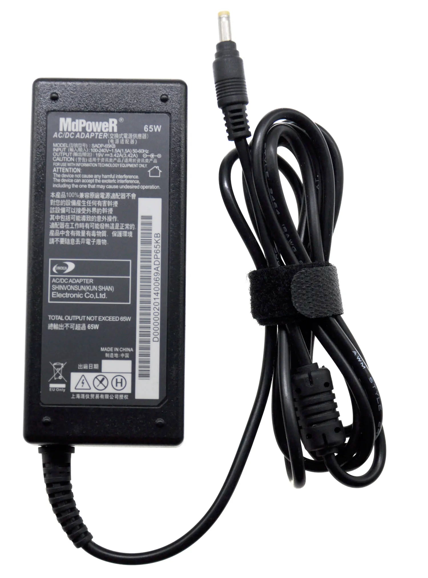 19V 3.42A 65W FOR HUAWEI MATEBOOK D MateBook B  MRC-W50 MRC-W60 MRC-W70 PL-W19 PL-W09  laptop AC adapter Charger power supply