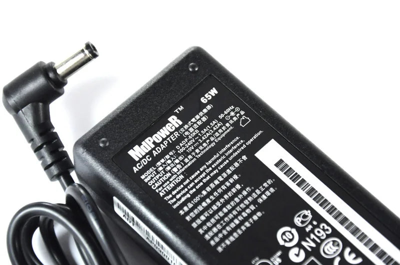 100% Nova alta qualidade Fonte 19V 3.42A Notebook Positivo 19v 3.42a N193 Cce Sti Carregador laptop power AC adapter charger