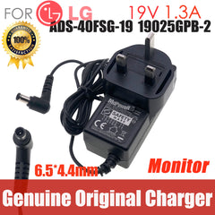 NEW Original FOR LG 19V 1.3A ADS-40FSG-19 19025GPB-2 ADS-40FSG-19 ADS-25FSF-19 Switching AC Power Adapter Charger  UK plug