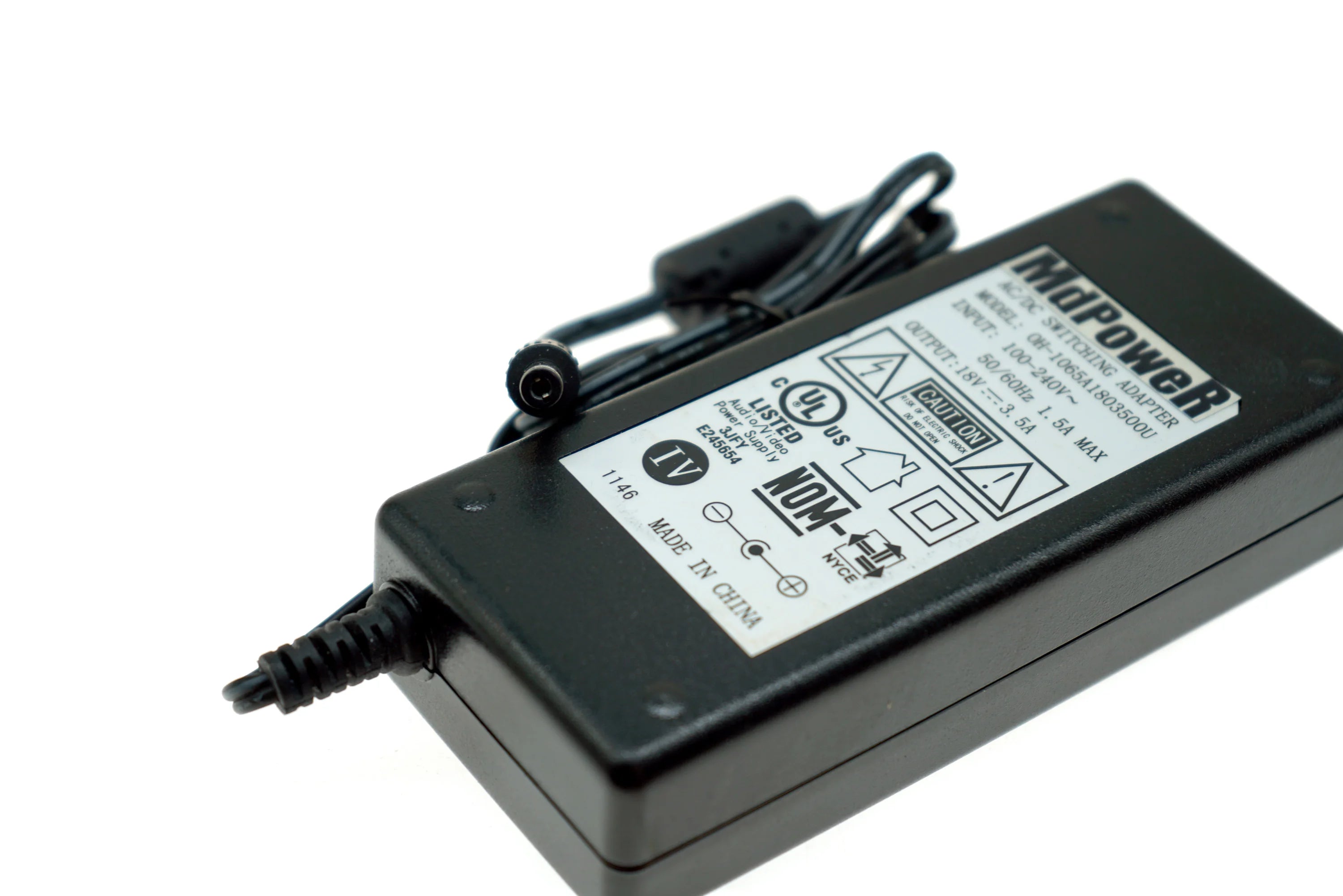 Genuine DC 18V 3.5A Switching Adapter Charger For PHILIPS Power Supply OH-1065A1803500U 1065A1803500U2 AS851/10 63w ac adapter