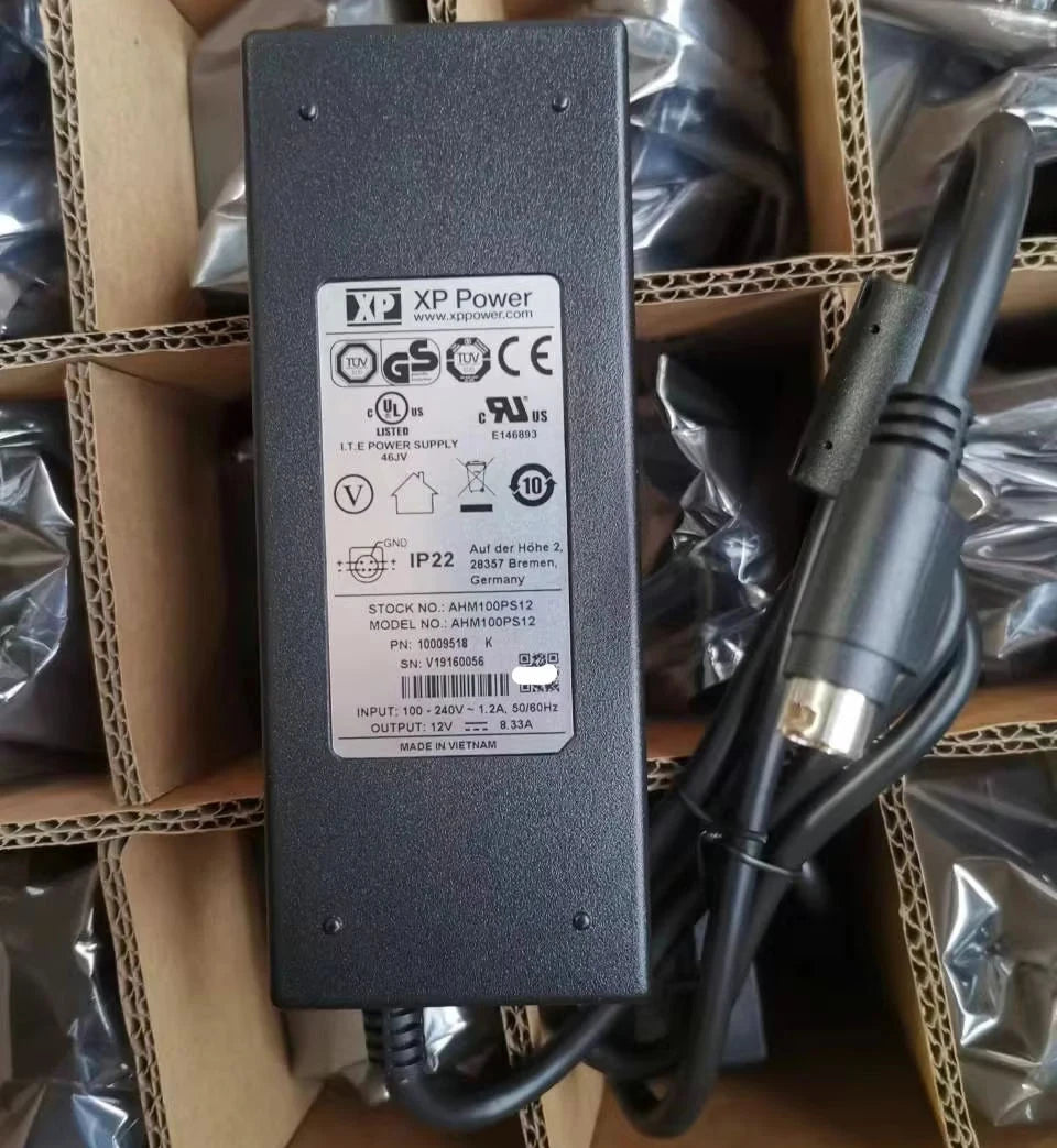 Original 12V 8.33A 4PIN XP Power AC DC Adapter Charger AHM100PS12-A 10009518-A For Synology DS916 DS415 NSA 100W Power Supply