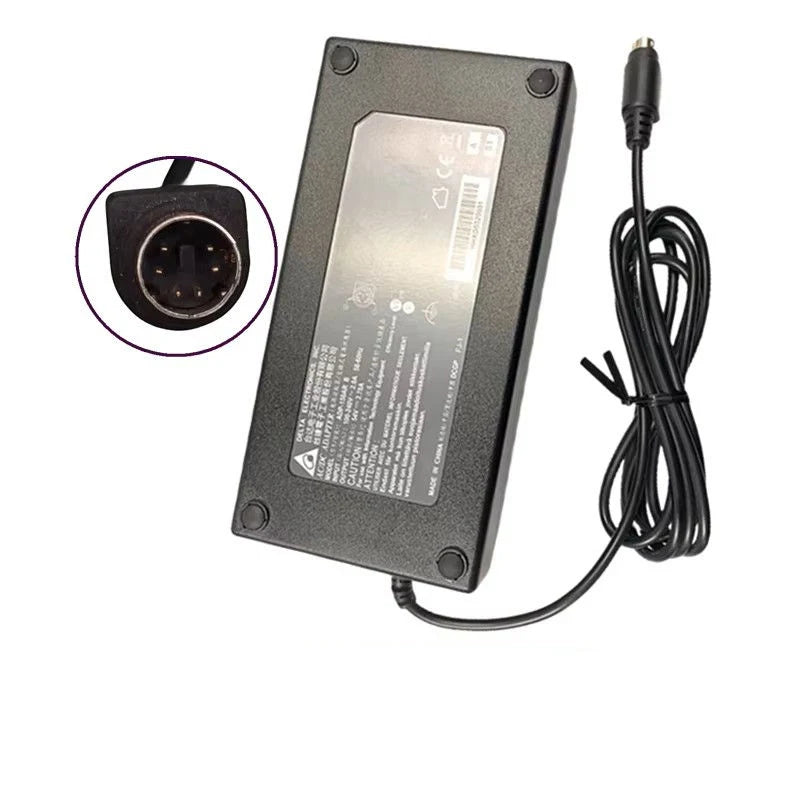 USED ADP-150AR B Genuine DELTA 54V 2.78A 150W Charger with 6 Pin Tip AC Adapter Power Supply Original