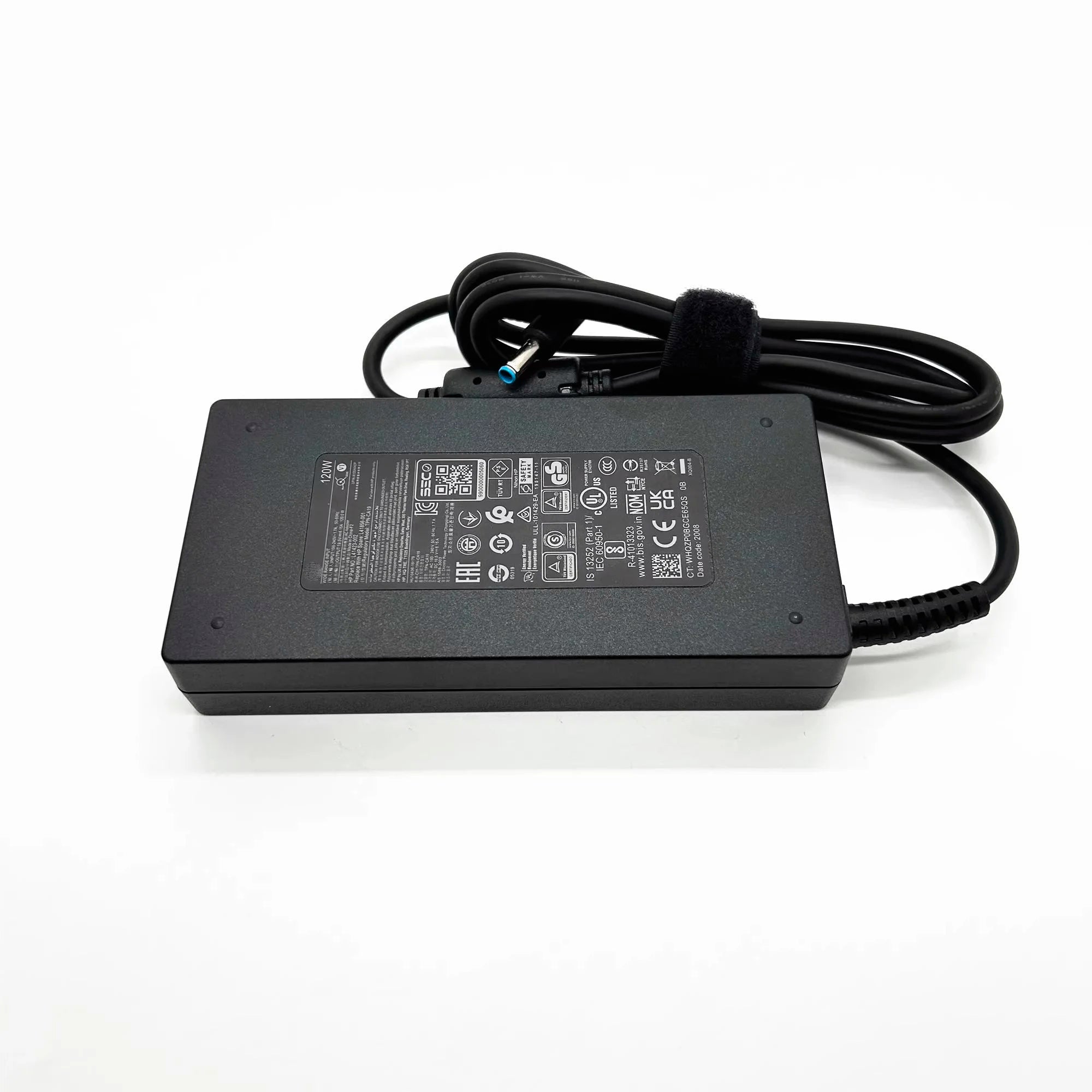 For HP Laptop Charger Genuine 19.5V 6.15A 120W TPN-CA19 TPN-DA19 TPN-LA18 L41423-002 L41856-001 Power Supply AC Adapter Blue Tip
