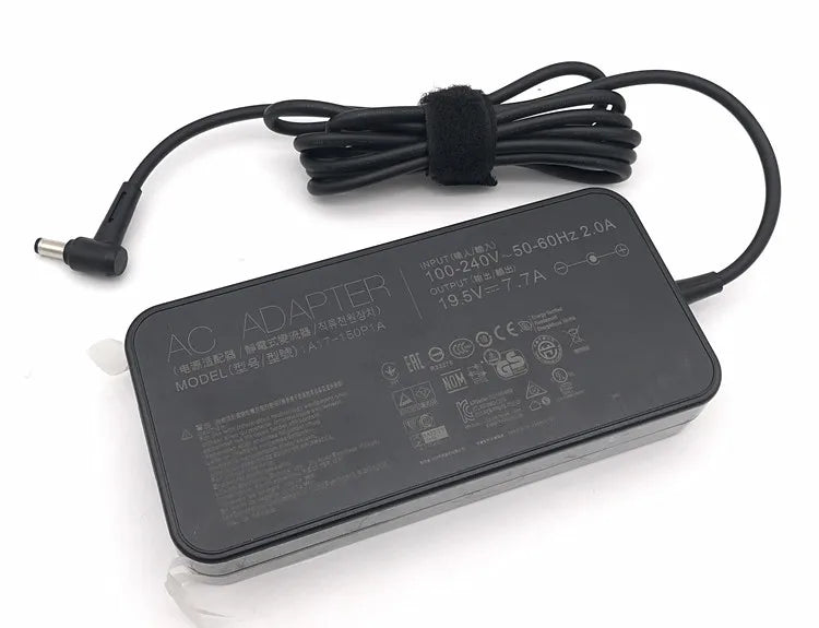 For Asus ROG Strix Hero GL503GE GL503VD GL503VD GL703GE AC Adapter Charger A17-150P1A ADP-150VB B 19.5V 7.7A 150W 5.5x2.5mm