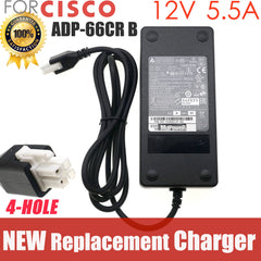 Original Delta ADP-66CR B 66W AC Adapter Charger for Cisco 5506-X ASA5506-K9 /SEC-BUN-K9 ASA5506-PWR-AC Power Supply 12V 5.5A