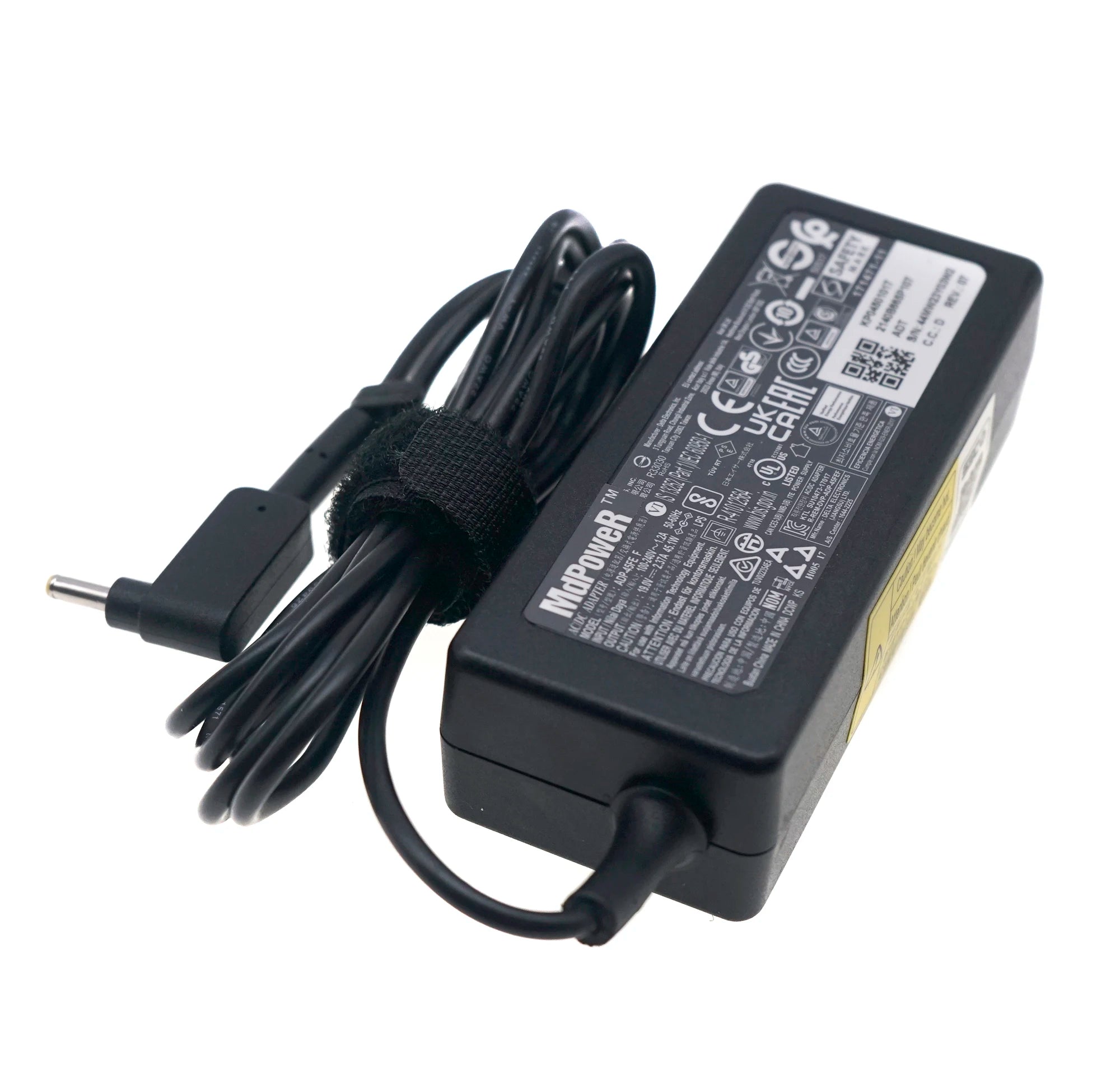 Genuine Delta 45W ADP-45FE F AC Adapter OEM Laptop Charger for Acer Chromebook 11 13 14 15 R11 A18-045N2A 19V 2.37A 3.0x1.1mm