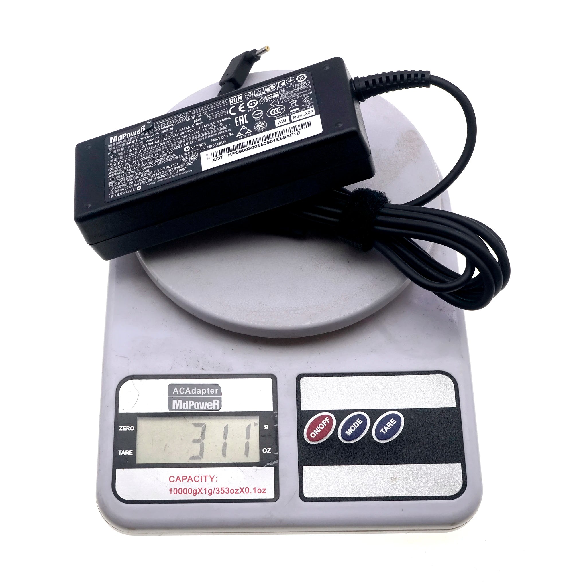 Original Chicony A16-090P1A A090A145P 19V 4.74A AC Adapter Charger 90W 3.0x1.0mm For ACER Laptop Power Supply