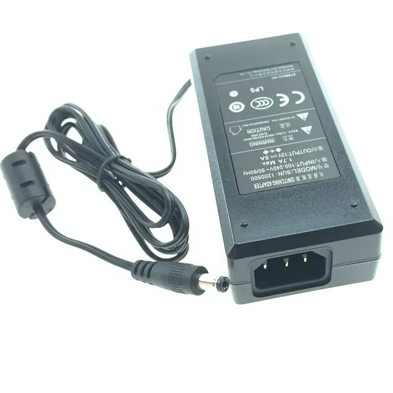 Genuine SUN-1200500 Switching AC Adapter For MSI OPTIX MAG27CQ AG32CQ AG32C AG32CQ Msi MAG271R MONITOR Power Supply 12V 5A 60W