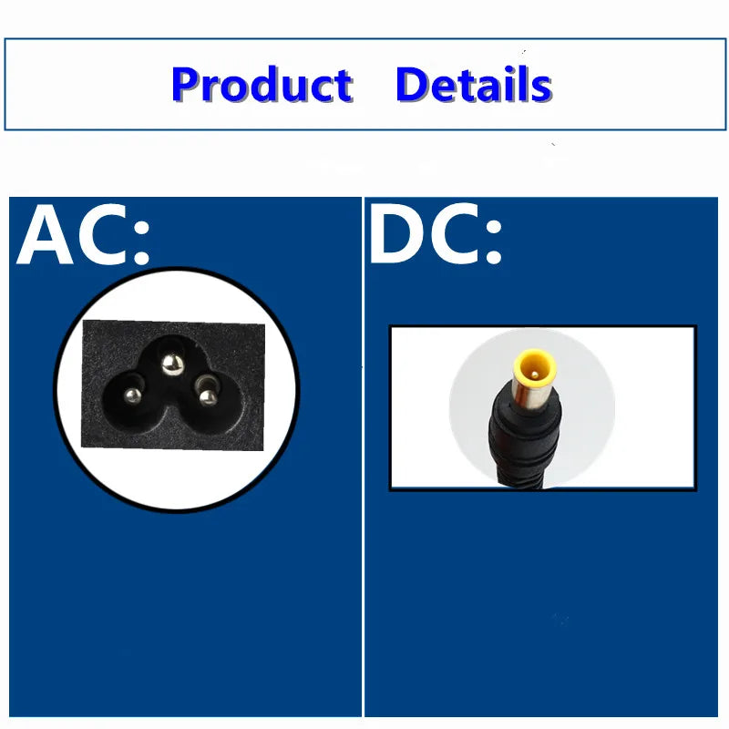 For Fujitsu Lifebook FMV-AC313S AC Adapter 16V 3A 2.5A CA01007-0910 FPCAC28 FMV-AC313B  FMC-AC313S SEB55N2-16.0 DA-40A16 Charger