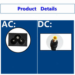For Fujitsu Lifebook FMV-AC313S AC Adapter 16V 3A 2.5A CA01007-0910 FPCAC28 FMV-AC313B  FMC-AC313S SEB55N2-16.0 DA-40A16 Charger
