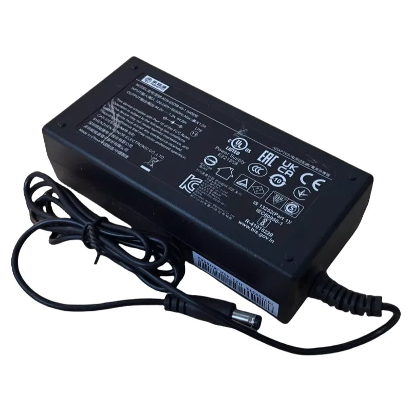 Genuine Honoto ADS-65DIB-48-1 54065E 54.0V 1.2A 64.8W 65W AC Adapter For Hikvision POE Power Supply Charger