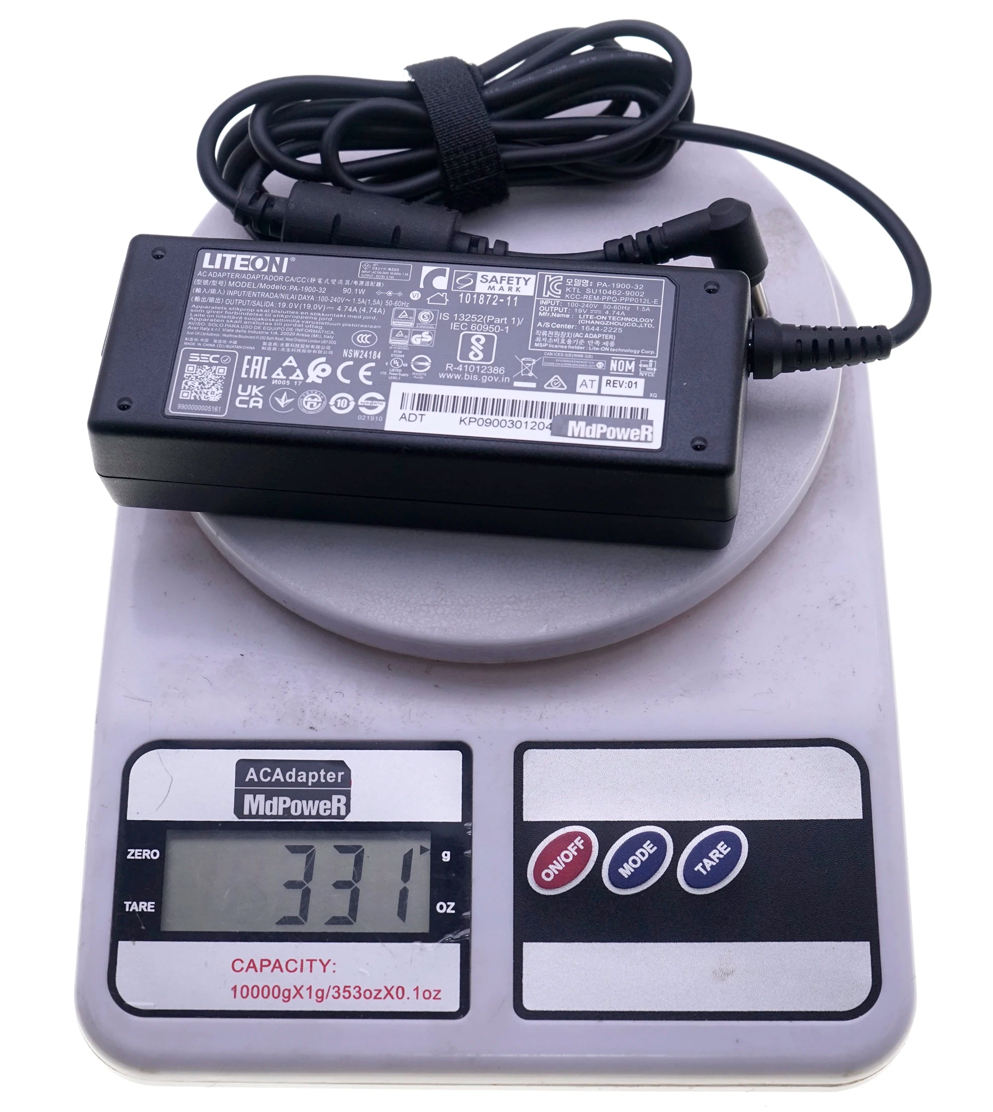 Genuine Liteon PA-1900-32 90W 19V 4.74A AC Adapter For ACER ASPIRE 3610 5735 1410 4741G Laptop PA-1900-34 A10-090P3A ADP-90MD H