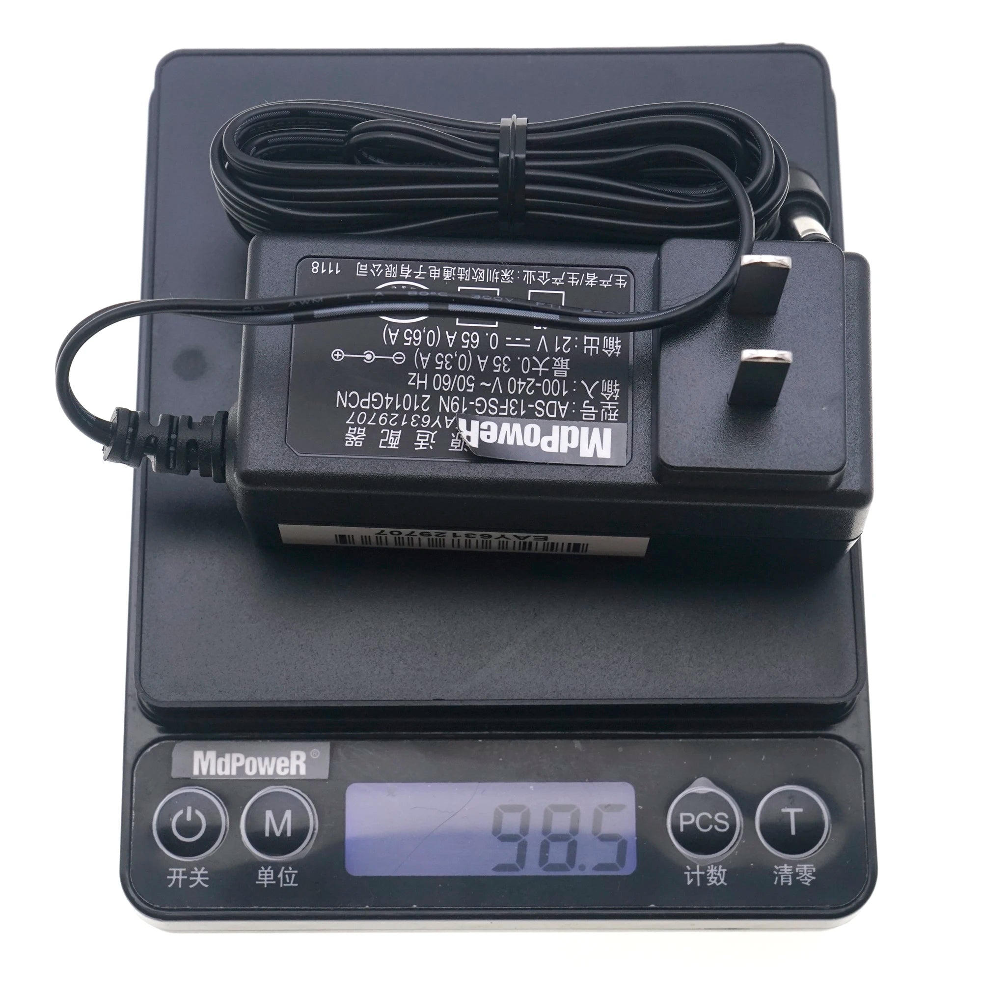 Original ADS-13FSG-19N EAY63129704 21V 0.65A Battery Charger For LG VS8400SCW Vacuum cleaner Power Supply US UK Plug