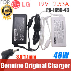 New Original 19V 2.53A FOR LG gram 17Z90N-R.AAC8U1 17Z990-R.AAS7U1 ADS-48MS-19-2 19048E PA-1650-43 AC Adapter Power supply