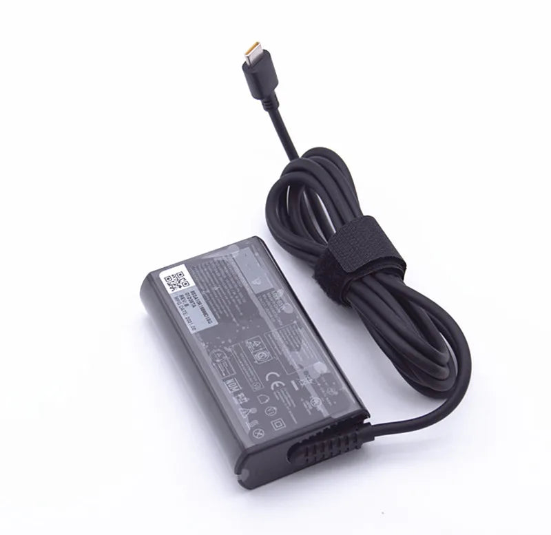 ADLX65YSCC3A Genuine For Lenovo IdeaPad Yoga 11 13 Series Ultrabook 65W USB-C Type-C Laptop Charger Power Adapter ADLX65YLC3A