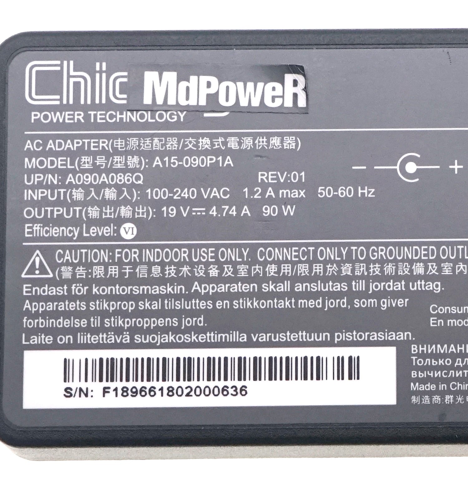 Original For MSI PS42 90W AC Adapter A10-090P3A A15-090P1A A16-090P1A A17-090P1A A090A087L A090A029H 19V 4.74A 5.5*2.5mm